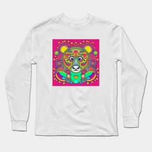 Paul the Psychedelic Panda Long Sleeve T-Shirt